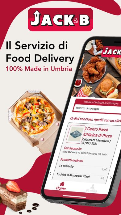 Jack&B: Cibo a Domicilio স্ক্রিনশট